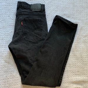Levi 511 Slim Jeans Black size 30x30
